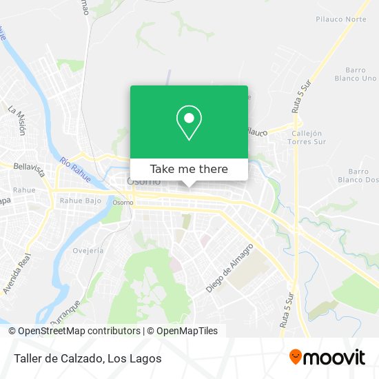 Mapa de Taller de Calzado