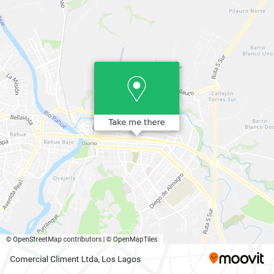 Comercial Climent Ltda map