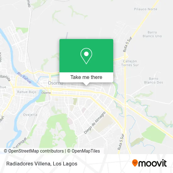 Radiadores Villena map