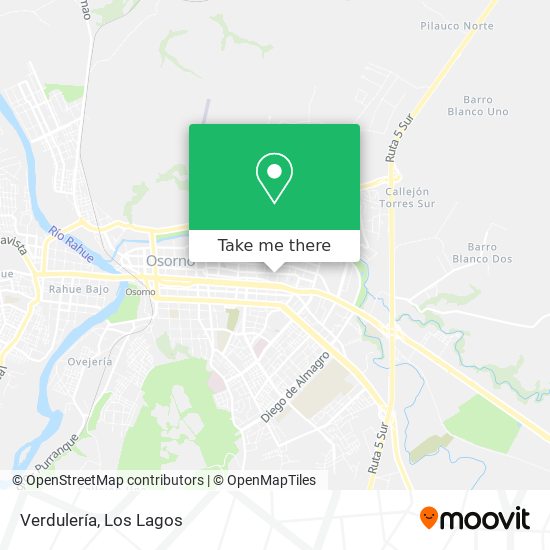 Mapa de Verdulería