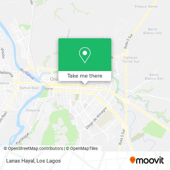 Mapa de Lanas Hayal