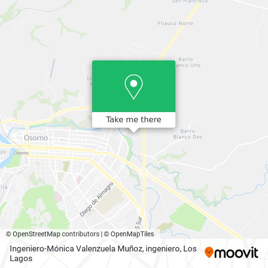 Ingeniero-Mónica Valenzuela Muñoz, ingeniero map