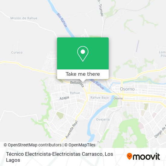 Técnico Electricista-Electricistas Carrasco map