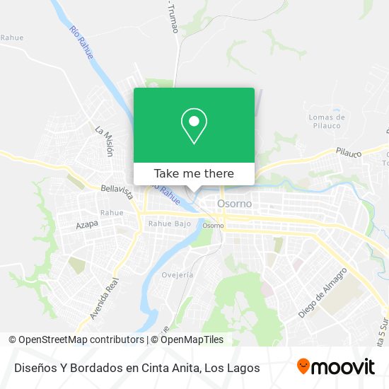 Mapa de Diseños Y Bordados en Cinta Anita