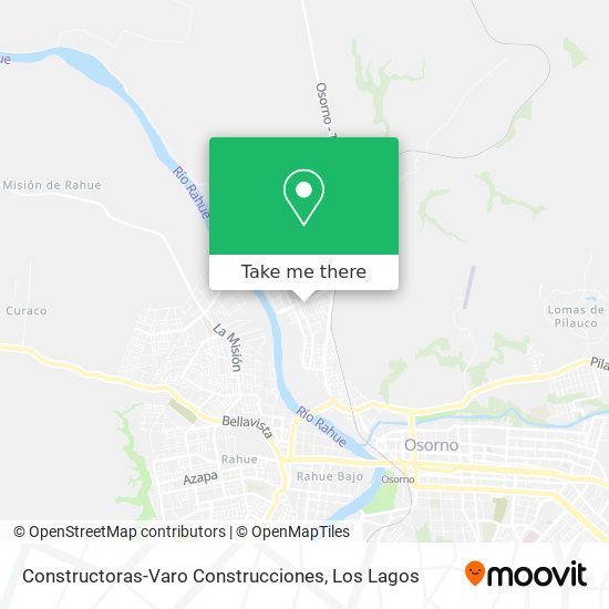 Constructoras-Varo Construcciones map