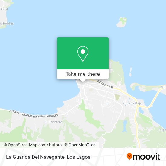 La Guarida Del Navegante map