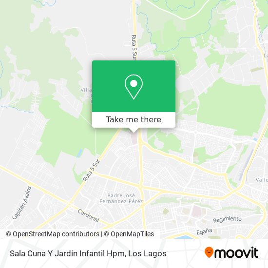 Sala Cuna Y Jardín Infantil Hpm map