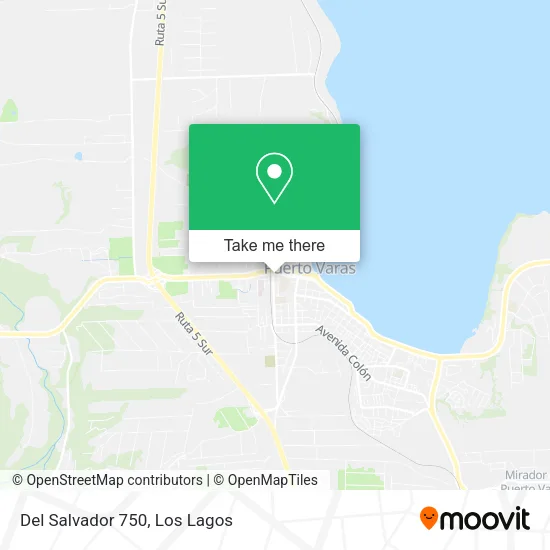 Del Salvador 750 map