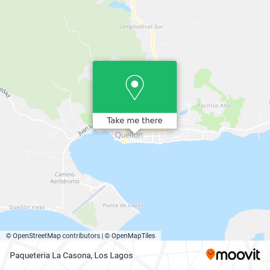 Paqueteria La Casona map
