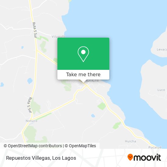 Repuestos Villegas map