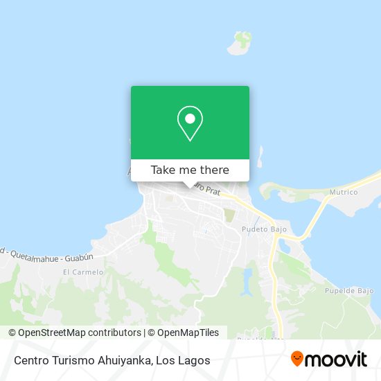 Centro Turismo Ahuiyanka map