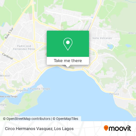 Circo Hermanos Vasquez map