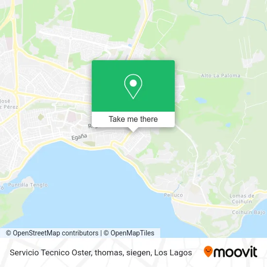 Mapa de Servicio Tecnico Oster, thomas, siegen