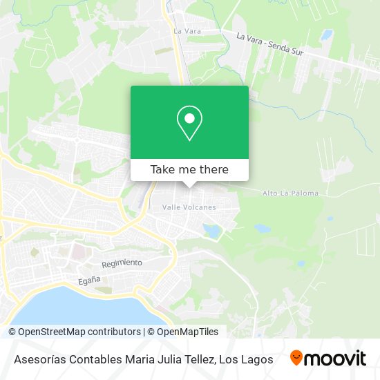 Asesorías Contables Maria Julia Tellez map