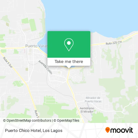 Puerto Chico Hotel map