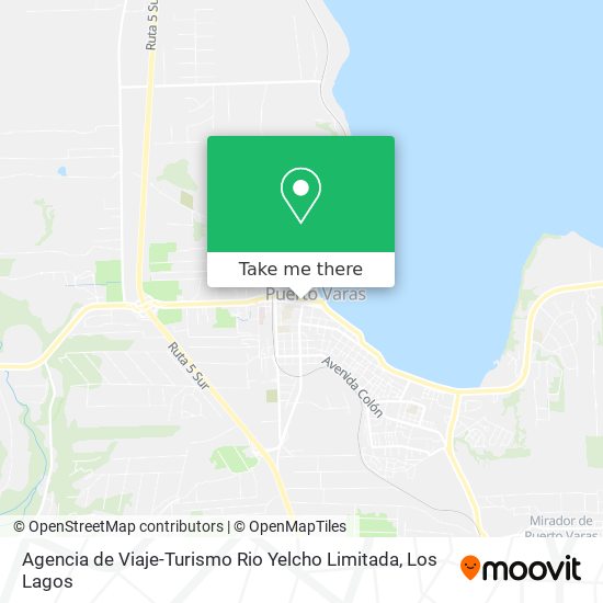 Agencia de Viaje-Turismo Rio Yelcho Limitada map
