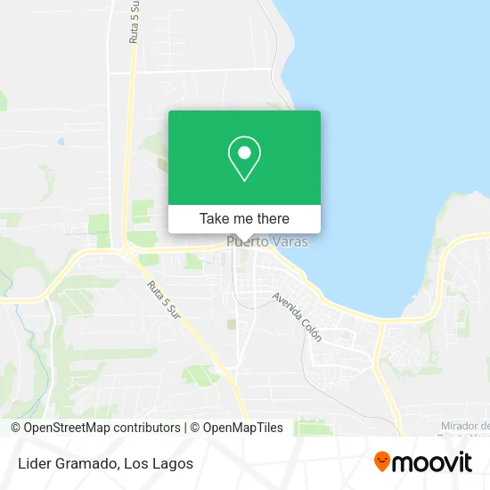 Lider Gramado map