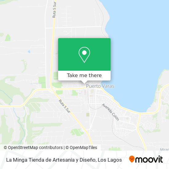 La Minga Tienda de Artesanía y Diseño map
