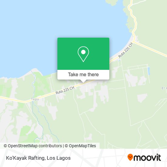 Ko'Kayak Rafting map