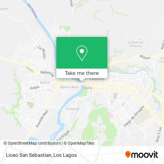 Liceo San Sebastian map