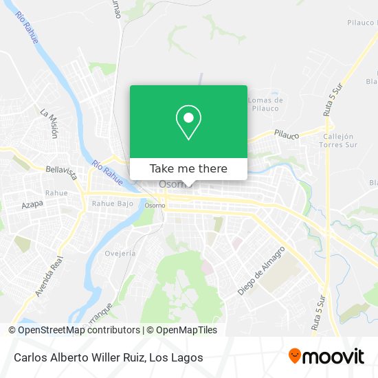 Carlos Alberto Willer Ruiz map