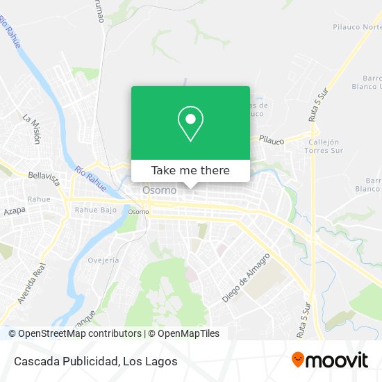 Cascada Publicidad map