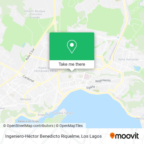 Mapa de Ingeniero-Héctor Benedicto Riquelme