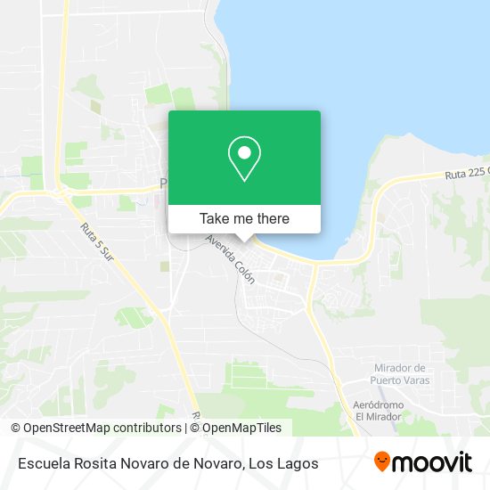Escuela Rosita Novaro de Novaro map