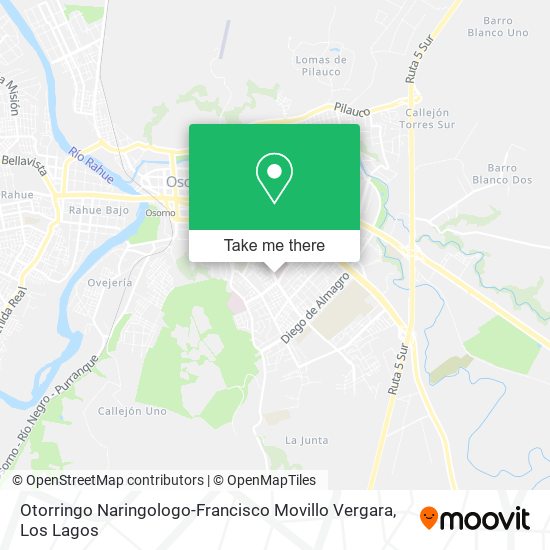 Otorringo Naringologo-Francisco Movillo Vergara map