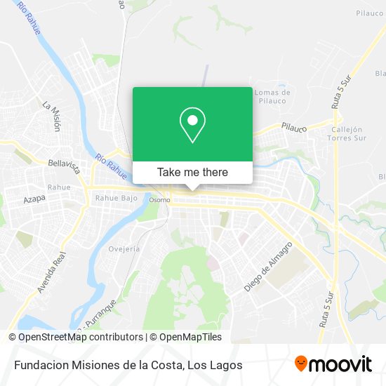 Fundacion Misiones de la Costa map