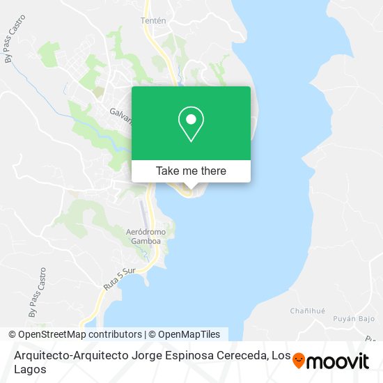 Arquitecto-Arquitecto Jorge Espinosa Cereceda map