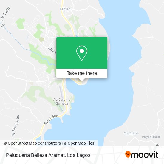 Mapa de Peluquería Belleza Aramat