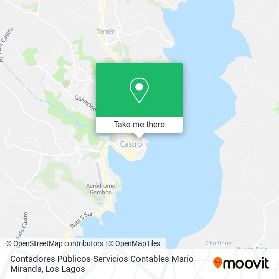 Mapa de Contadores Públicos-Servicios Contables Mario Miranda