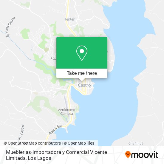 Mueblerias-Importadora y Comercial Vicente Limitada map