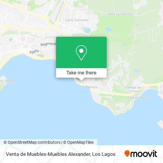 Venta de Muebles-Muebles Alexander map