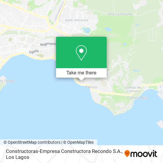 Constructoras-Empresa Constructora Recondo S.A. map