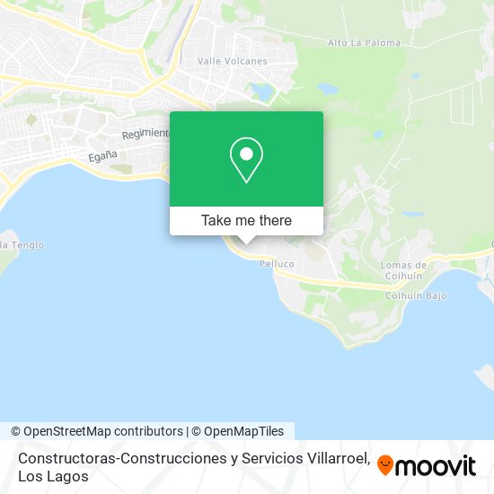 Constructoras-Construcciones y Servicios Villarroel map
