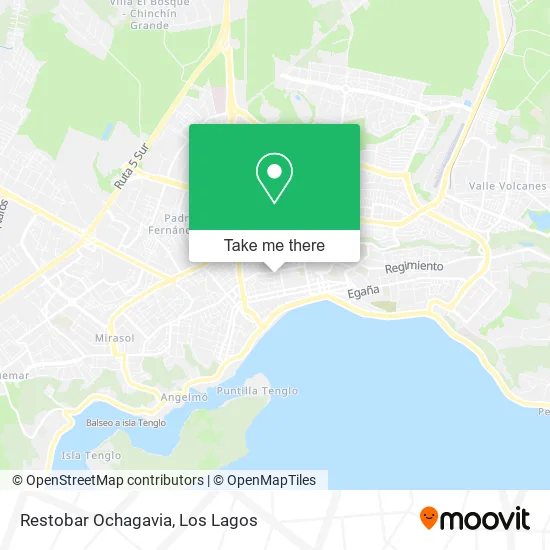 Restobar Ochagavia map