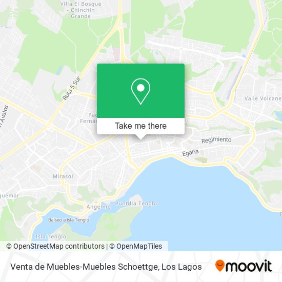 Venta de Muebles-Muebles Schoettge map