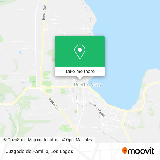 Mapa de Juzgado de Familia