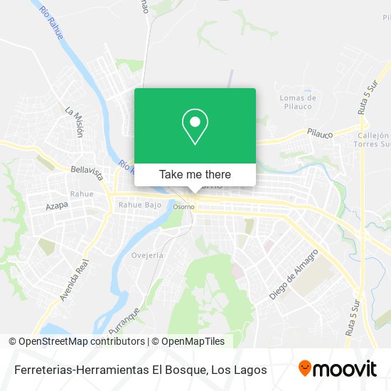Ferreterias-Herramientas El Bosque map