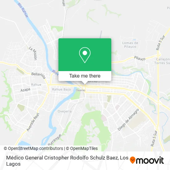 Médico General Cristopher Rodolfo Schulz Baez map