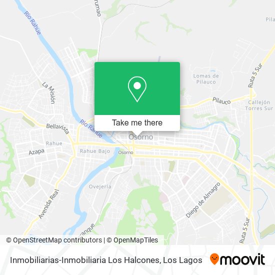 Mapa de Inmobiliarias-Inmobiliaria Los Halcones
