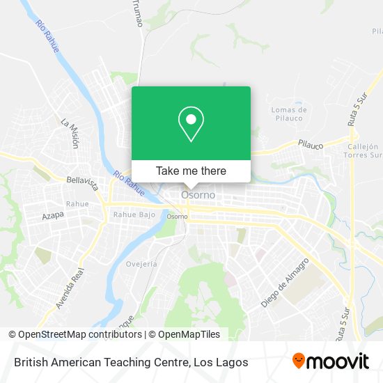 Mapa de British American Teaching Centre