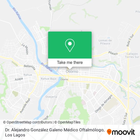 Dr. Alejandro González Galeno Médico Oftalmólogo map
