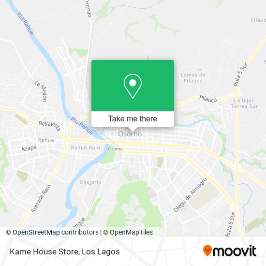 Kame House Store map