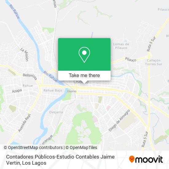 Mapa de Contadores Públicos-Estudio Contables Jaime Vertin