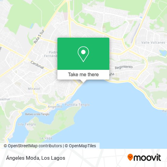 Ángeles Moda map