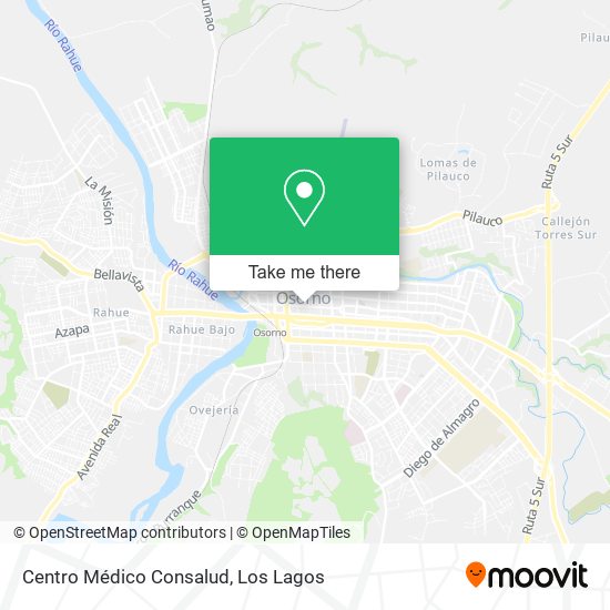 Centro Médico Consalud map