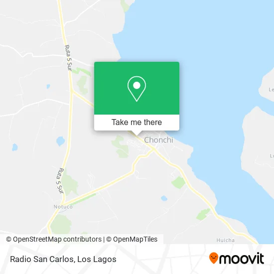 Radio San Carlos map